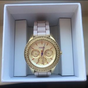 Fossil lavender watch